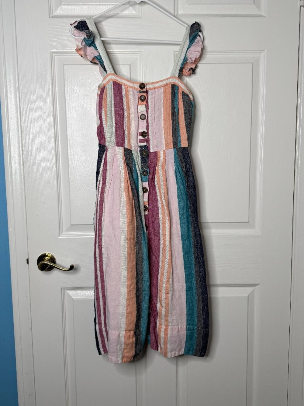 J. Crew Patchwork Button-Up Dress
